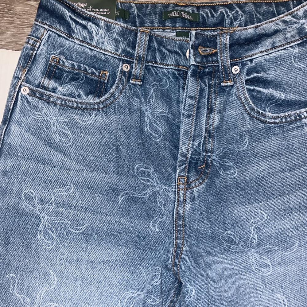 Women’s Wild Fable High Rise Straight Jeans - Picture 4 of 7